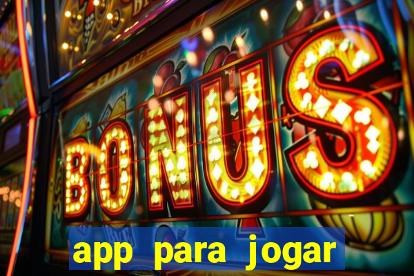 app para jogar jogo do bicho